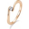SOFIA DIAMONDS prsteň z ružového zlata s diamantom 0,15 ct BE41/85941-R SOFIA DIAMONDS prsteň z ružového zlata s diamantom 0,15 ct BE41/85941-R