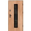 Wiked Premium GLASS DESIGN 1A - Set dvere + zárubňa + kľučka