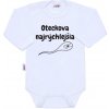 Body s potlačou New Baby Oteckova najrýchlejšia 86 (12-18m) Body s potlačou New Baby Oteckova najrýchlejšia 86 (12-18m)