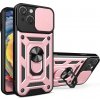 Hybrid Armor Camshield puzdro pre iPhone 14 Plus, pancierové puzdro s krytom fotoaparátu, ružové Hybrid Armor Camshield puzdro pre iPhone 14 Plus, pancierové puzdro s krytom fotoaparátu, ružové