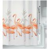 Sprchový záves 180x200 cm Flamingo – Spirella Sprchový záves 180x200 cm Flamingo – Spirella
