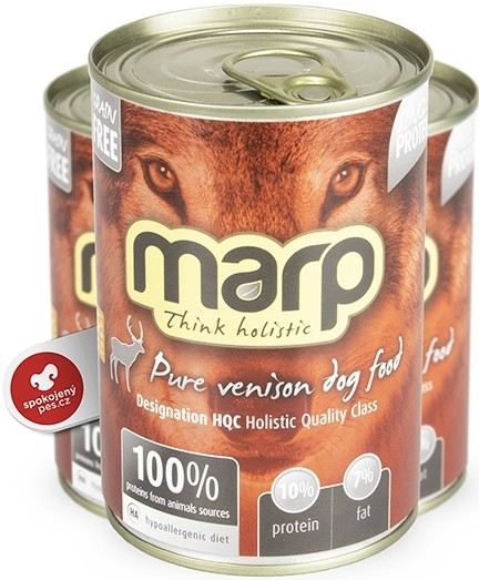 Marp Holistic Dog Pure Venison SET 6 x 400 g
