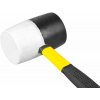 Kladivo Strend Pro HM231 900 g, gumené, BlackWhiteHead, sklolaminátová rúčka, TPR, dĺžka násady 320mm Kladivo Strend Pro HM231 900 g, gumené, BlackWhiteHead, sklolaminátová rúčka, TPR, dĺžka násady 320mm