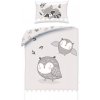 HALANTEX Obliečky do postieľky Sovičky Bavlna, 100/135, 40/60 cm HALANTEX Obliečky do postieľky Sovičky Bavlna, 100/135, 40/60 cm