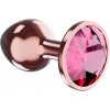 Plug-Butt Plug Diamond Ruby Shine L Rose Gold Plug-Butt Plug Diamond Ruby Shine L Rose Gold