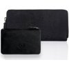 Paolo Peruzzi peňaženka z pravej kože čierna - dámska Paolo Peruzzi peňaženka z pravej kože čierna - dámska