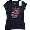 Tričko The Rolling Stones - Classic UK, Žena,Čierna,XXL Tričko The Rolling Stones - Classic UK, Žena,Čierna,XXL