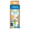 Dr.BROWN´S DOJČENSKÁ FĽAŠA OPTIONS+ 150 ml Wide-neck, 0M+, anti-colic, sklenená, biela (so silikónovým cumľom level-1) 1x1 ks Dr.BROWN´S DOJČENSKÁ FĽAŠA OPTIONS+ 150 ml Wide-neck, 0M+, anti-colic, sklenená, biela (so silikónovým cumľom level-1) 1x1 ks