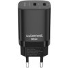 Cubenest PD GaN Adaptér 35W S2D1 - černý 6974699971375 Cubenest PD GaN Adaptér 35W S2D1 - černý 6974699971375