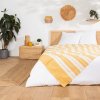 Žltý pléd 220x240 cm Abby – douceur d'intérieur Žltý pléd 220x240 cm Abby – douceur d'intérieur