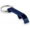 Recyklovaná hliníková kľúčenka, modrá French Navy Recyklovaná hliníková kľúčenka, modrá French Navy