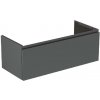 Ideal Standard Finesse - Umývadlová skrinka, 100x44x38 cm, 1 zásuvka, matný antracit E3384Y2 Ideal Standard Finesse - Umývadlová skrinka, 100x44x38 cm, 1 zásuvka, matný antracit E3384Y2