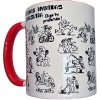 Diablo picante - white kamasutra positions mug with red handle 370 ml Diablo picante - white kamasutra positions mug with red handle 370 ml