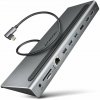 Dokovacia stanica AXAGON HMC-4KX3 Docking Station, USB-C 5Gbps, 3x USB-A, 2x HDMI, DP, RJ-45, SD/mSD, audio, PD 100W (HMC-4KX3) Dokovacia stanica AXAGON HMC-4KX3 Docking Station, USB-C 5Gbps, 3x USB-A, 2x HDMI, DP, RJ-45, SD/mSD, audio, PD 100W (HMC-4KX3)