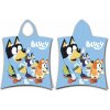 Jerry Fabrics Detské pončo-osuška - Bluey - skate Jerry Fabrics Detské pončo-osuška - Bluey - skate
