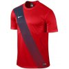 Nike Trička s krátkým rukávem dětské Yth Sash Červená Nike Trička s krátkým rukávem dětské Yth Sash Červená
