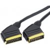 Hama 29944, Scart vidlice - scart vidlice, pozlacené konektory 1,8m