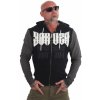 Yakuza mikina na zips s kapucňou DSTR TWO FACE HZB 21011 black čierna