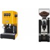 Gaggia New Classic E24, yellow + Eureka Mignon XL, CR black Gaggia New Classic E24, yellow + Eureka Mignon XL, CR black
