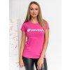 Ružové dámske tričko s potlačou z kolekcie Igor Brudny 01 Ružové dámske tričko s potlačou z kolekcie Igor Brudny 01
