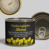 Veľká sviečka v konzerve s meninovým prianím žlté tulipány Veľká sviečka v konzerve s meninovým prianím žlté tulipány