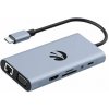 HAWK HUB 11v1 USB-C / USB-A / HDMI/VGA/SD/TF/RJ45 HAWK HUB 11v1 USB-C / USB-A / HDMI/VGA/SD/TF/RJ45