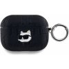 Karl Lagerfeld PU Embossed Choupette Head puzdro pre AirPods Pro, čierne 57983120868 Karl Lagerfeld PU Embossed Choupette Head puzdro pre AirPods Pro, čierne 57983120868