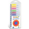 Temperové barvy Primo metalické a fluo 12 x 12 ml Temperové barvy Primo metalické a fluo 12 x 12 ml