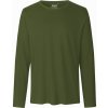 Neutral Pánske tričko s dlhým rukávom z organickej Fairtrade bavlny - Military | L Neutral Pánske tričko s dlhým rukávom z organickej Fairtrade bavlny - Military | L