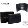 Cavaldi peňaženka dámska kožená RD 17 GCL 6306 Navy