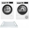 Set výrobkov Bosch WGG244Z2CS + WQG245DMCS + WTZ27400 biely Set výrobkov Bosch WGG244Z2CS + WQG245DMCS + WTZ27400 biely