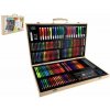 Sada na malování 180ks v dřevěném kufříku Sada na malování 180ks v dřevěném kufříku