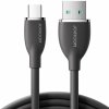 JOYROOM SA29-AC3 silikónový nabíjací a dátový kábel USB-A/USB-C na iPhone/iPad/MacBook/AirPods - 1,2 m - čierny - možnosť vrátiť tovar ZADARMO do 30tich dní JOYROOM SA29-AC3 silikónový nabíjací a dátový kábel USB-A/USB-C na iPhone/iPad/MacBook/AirPods - 1,2 m - čierny - možnosť vrátiť tovar ZADARMO do 30tich dní