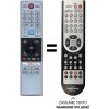 Predátor Toshiba CT-8533 náhradný diaľkový ovládač iného vzhľadu Predátor Toshiba CT-8533 náhradný diaľkový ovládač iného vzhľadu