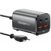 Stolová nabíjačka Essager 67W, GaN, 2xUSB-C + 2xUSB-A ECT2AC-JYB0G-Z Stolová nabíjačka Essager 67W, GaN, 2xUSB-C + 2xUSB-A ECT2AC-JYB0G-Z