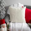 Eurofirany Vianočná obliečka na vankúš NOEL úpletová so škandinávskym motívom biely biela ACRYL/PES 45x45 cm - možnosť úpravy rozmeru Eurofirany Vianočná obliečka na vankúš NOEL úpletová so škandinávskym motívom biely biela ACRYL/PES 45x45 cm - možnosť úpravy rozmeru