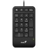 GENIUS NumPad 125/ Drôtová/ USB-C/ Copilot/ slim design/ predložka/ čierna GENIUS NumPad 125/ Drôtová/ USB-C/ Copilot/ slim design/ predložka/ čierna