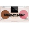Gabriella Salvete Contouring Palette kontúrovacia paletka na tvár 02 Medium Deep 9 g