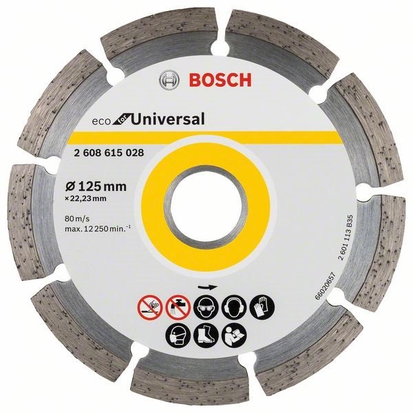 BOSCH Universal 125 × 22,23 × 2,0 × 7 mm 2.608.615.028