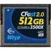 Wise CFast 512 GB 3500X 2.0 Blue (WI-CFAST-5120) Wise CFast 512 GB 3500X 2.0 Blue (WI-CFAST-5120)