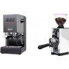 Gaggia Classic E24 BC, grey + Eureka Mignon Libra 65 All Purpose, CR white Gaggia Classic E24 BC, grey + Eureka Mignon Libra 65 All Purpose, CR white
