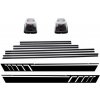 KITT Add On Door Moldings Strips with Side Decals Sticker Vinyl Matte Black and Turning Lights suitable for Mercedes G-Class W463 (1989-2015) KITT Add On Door Moldings Strips with Side Decals Sticker Vinyl Matte Black and Turning Lights suitable for Mercedes G-Class W463 (1989-2015)