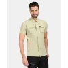 KILPI BOMBAY-M Béžová pánska outdoorová košeľa - XL KILPI BOMBAY-M Béžová pánska outdoorová košeľa - XL