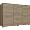 BWS Komoda HOPE 120x78x35 dub sonoma Bien 06 + záruka 3 roky zadarmo BWS Komoda HOPE 120x78x35 dub sonoma Bien 06 + záruka 3 roky zadarmo