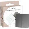 AQARA Wireless Remote Switch H1 Double Rocker (WRS-R02-G), Sivá - Zigbee dvoj tlačidlový batériový vypínač AQARA-WRS-R02-G-1679 AQARA Wireless Remote Switch H1 Double Rocker (WRS-R02-G), Sivá - Zigbee dvoj tlačidlový batériový vypínač AQARA-WRS-R02-G-1679