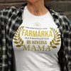 Tričko s potlačou MAMA FARMÁRKA Pánsky Biela 4XL Tričko s potlačou MAMA FARMÁRKA Pánsky Biela 4XL