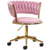 Otočné kreslo 4Rico QS-GW01G Farba: Ružová Otočné kreslo 4Rico QS-GW01G Farba: Ružová