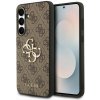 Guess Pu Leather 4G Metal Logo Samsung Galaxy S25 FE Brown Guhcs25Fe4Gmgbr