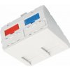SOLARIX Modul French style Solarix 45x45mm pro 2 keystony úhlový bílý SXF-M-2-45-WH-U SOLARIX Modul French style Solarix 45x45mm pro 2 keystony úhlový bílý SXF-M-2-45-WH-U