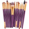 Štetce na líčenie - Fialová/Zlatá H4517 Štetce na líčenie - Fialová/Zlatá H4517